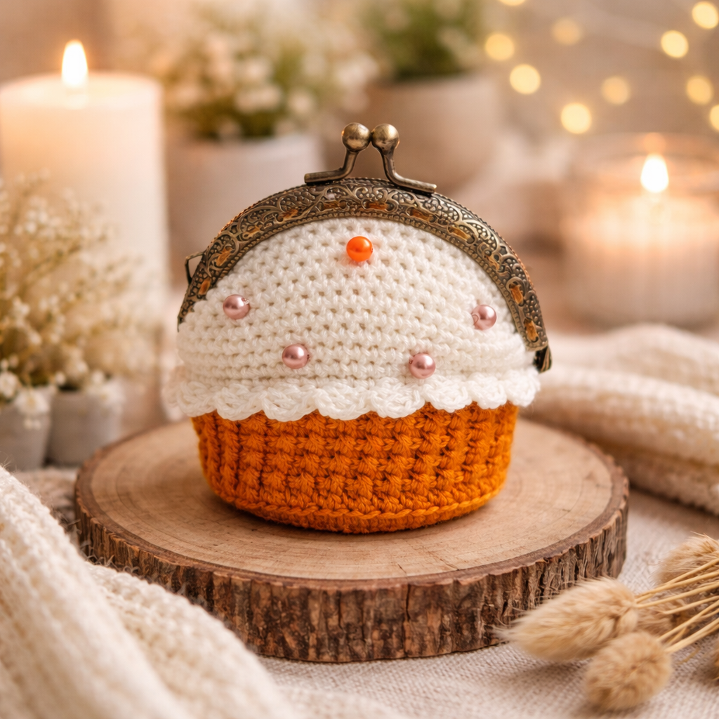 Monedero Cupcake