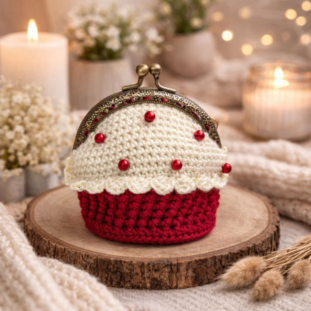 Monedero Cupcake