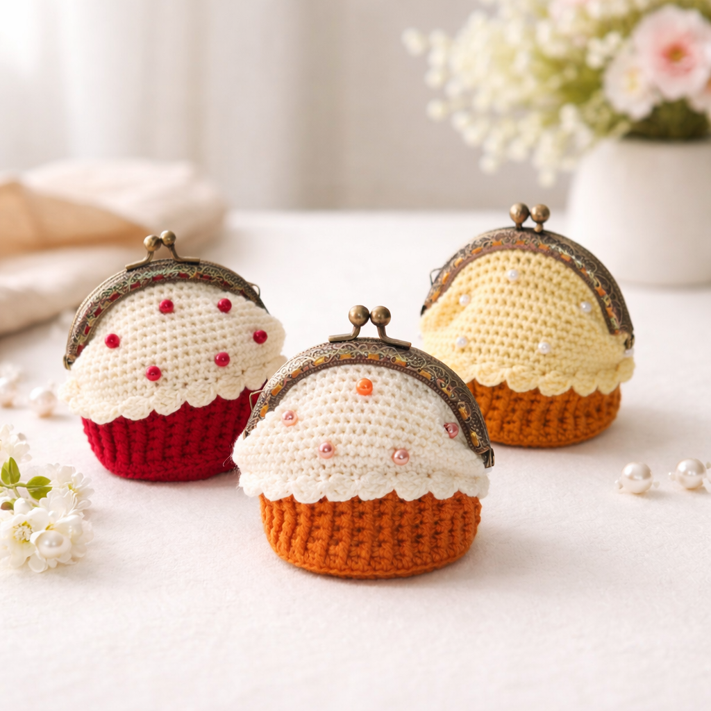 Monedero Cupcake